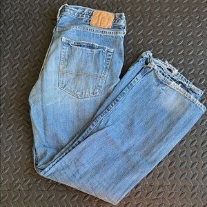 Abercrombie & Fitch Light Blue Bootcut Jeans